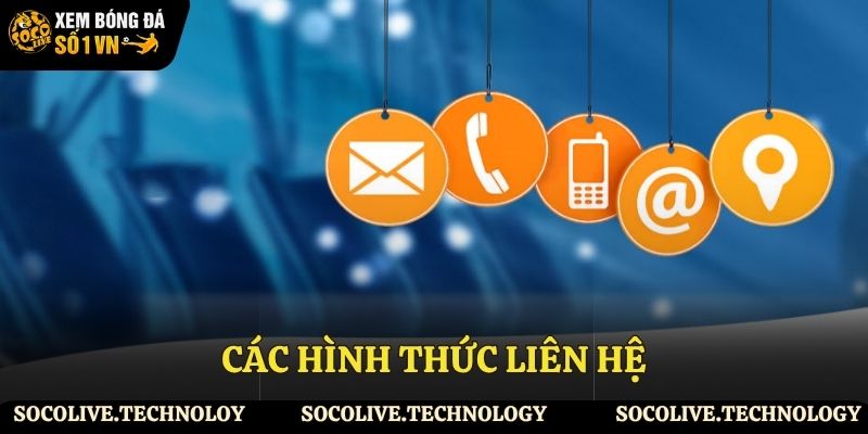 Các kênh tiếp nhận của Socolive