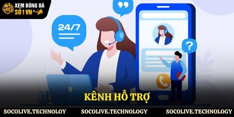 Các kênh tiếp nhận