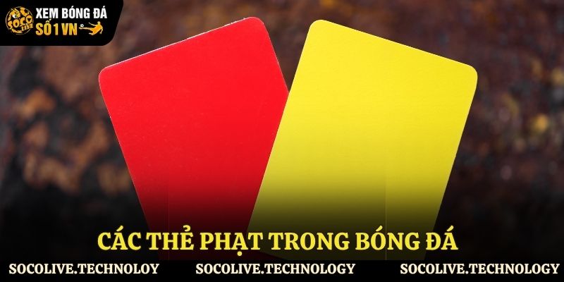 Giới thiệu các thẻ trong bóng đá
