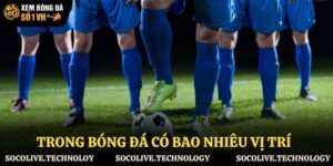 trong bóng đá có bao nhiêu vị trí